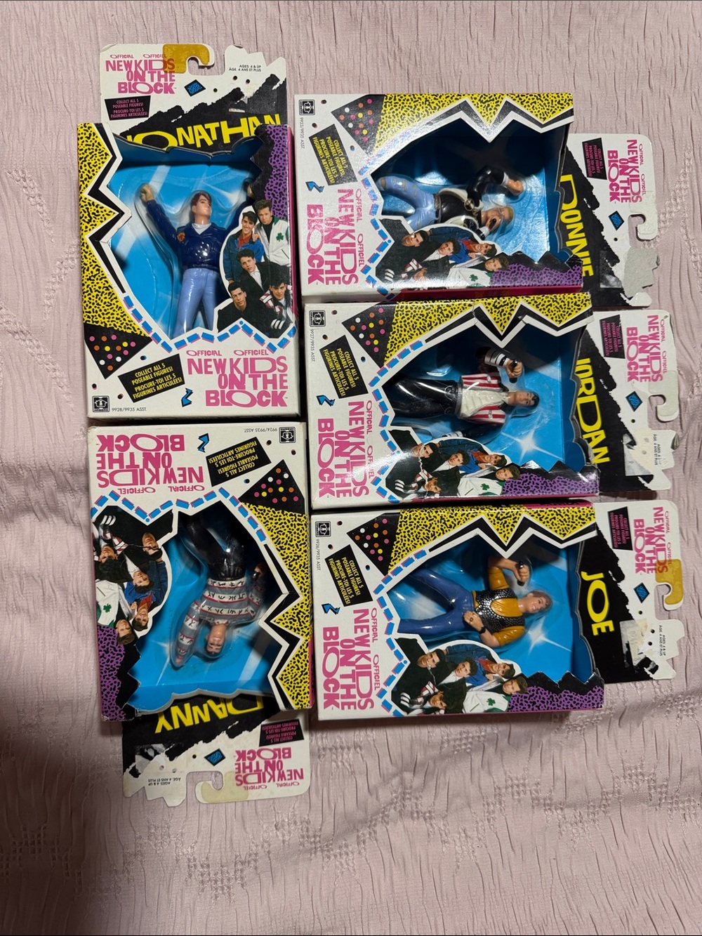 Collectible Action Figure Set - Blue Packaging